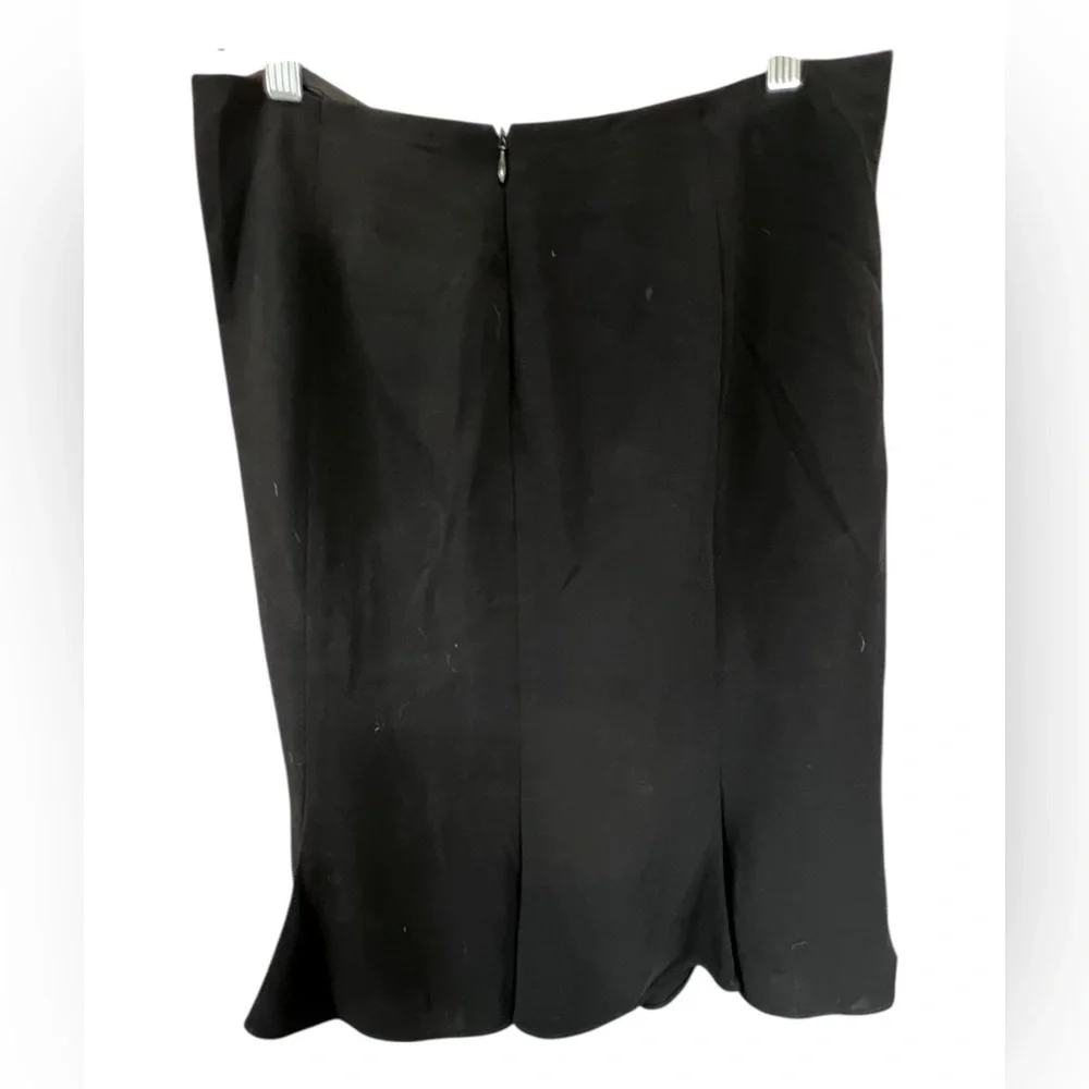 Talbots Classic Black A-Line Skirt